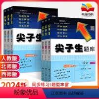 [2本]语文人教+数学北师 四年级下 [正版]2024版尖子生题库四年级上册下册语文数学人教版北师大西师版 小学生4年级