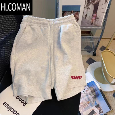 HLCOMAN广州十三行高货~ins潮牌美式卡通休闲短裤男女夏季宽松五分裤