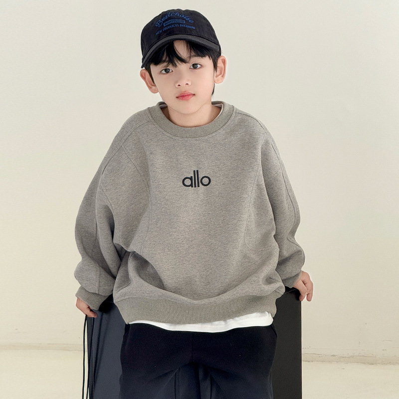 男童卫衣春秋款2026新款痞帅男孩衣服大儿童装春季打底衫春装上衣