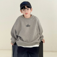 男童卫衣春秋款2026新款痞帅男孩衣服大儿童装春季打底衫春装上衣