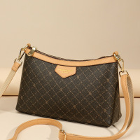 斜挎包女士小包包夏季新款小众质感印花中年妈妈包时尚单肩包