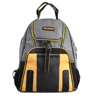 takama(高松)704024 工具背包双肩包大容量多功能维修工具收纳包加厚牛津布