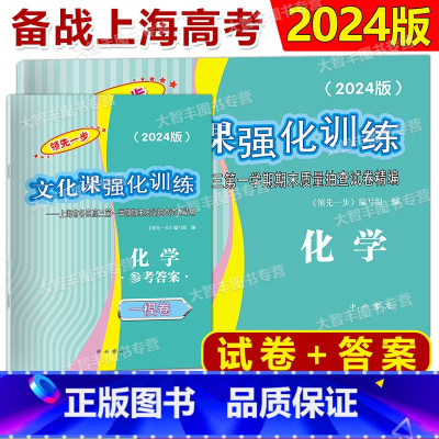 2024高考一模 化学 试卷+答案 [正版]2024年版领先一步 化学 上海高考化学一模卷 试卷+答案 文化课强化训练化