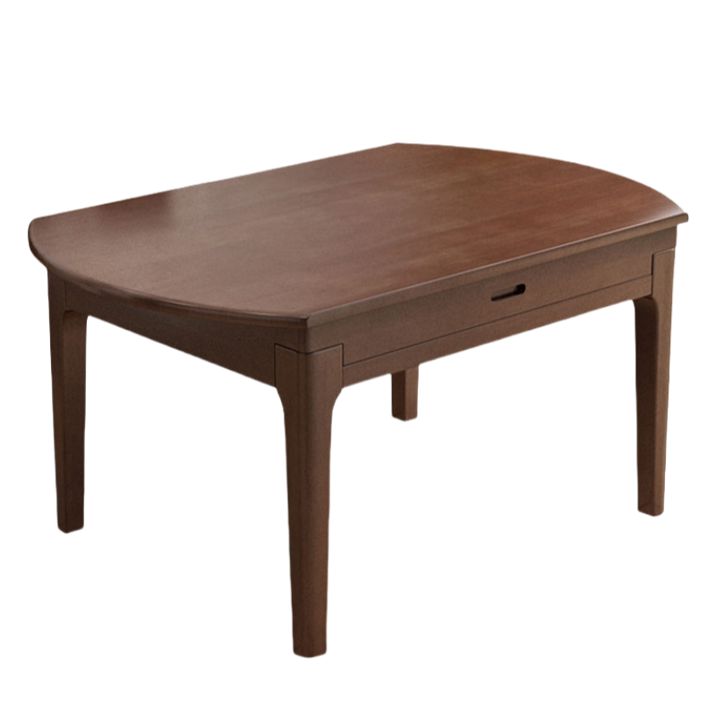 彭梵木质餐桌圆形