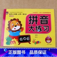 [正版]拼音大练习韵母 声母 整体认读练习册测试卷幼小衔接幼升小冲刺入学一本全练习 小学一年级课程提前练3-6岁幼儿园