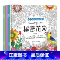 [正版]秘密花园涂色书6本 填色书解压书
