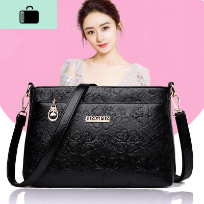 皮女包包2020新款时尚斜挎包女韩版百搭单肩包软皮大容量手提包NEW LAKE女士单肩包