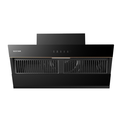 百得(BEST)华帝股份烟机AC11 24m³大风量小侧吸油烟机双腔负压拢吸七重热净洗 挥手智控90秒延时关机