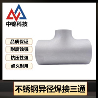 中锦科技 304不锈钢焊接异径三通Φ133*57个