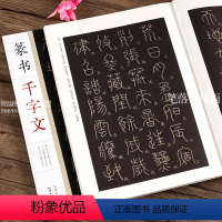 [正版] 篆书千字文 李阳冰赵孟頫邓石如篆书千字文 毛笔软笔篆书练字帖附简体旁注 江西美术出版社