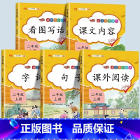 语文专项训练全套5本 二年级上 [正版]口算题卡口算天天练二年级上册数学应用题一百100以内加减法每天100道练习簿人教