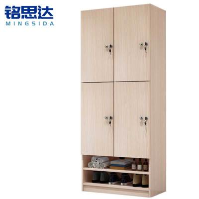 铭思达更衣柜两层4门台