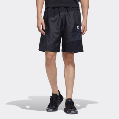 ADIDAS阿迪达斯三叶草短裤运动休闲舒适梭织男裤HH9442 D