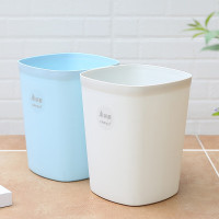 美丽雅(maryya) 桌面垃圾桶 小号高颜值客厅厨房卫生间办公室车载无盖垃圾桶纸篓 大号-9L[颜色随机]