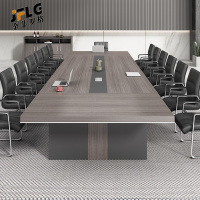 金菲罗格会议桌长桌子洽谈接待办公室家具 3.5*1.5M