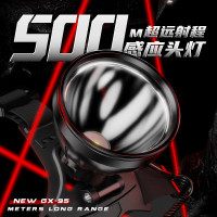神火GX95头灯强光超亮长续航充电户外夜钓感应防水工作矿头戴式照明灯钓鱼