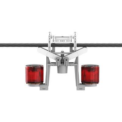 萨威帝尔SWJS012 2*0.4W 1000mA.h IP67 75次/min LED 太阳能警示灯无人机安装版 红色