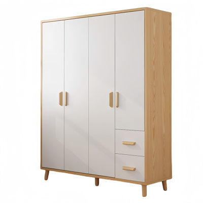 悦兴诚四门双抽衣柜 160*50*180cm台