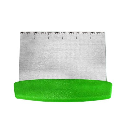 硅胶刮刀刮板蛋糕奶油面团软质刮刀刮油板面板切刀烘焙工具 敬平 浅绿色