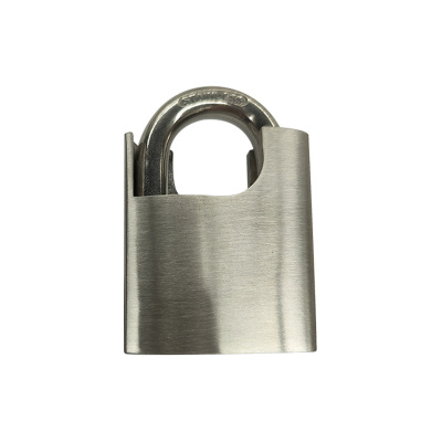 苏识 单开HBBLY60mm 不锈钢 弧形半包梁 叶片锁 (计价单位:个) 银色