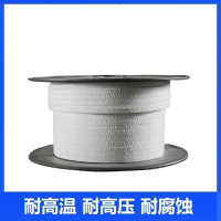 盛京联硕 聚四氟乙烯盘根耐高温盘根 10*10mm (5公斤) 卷