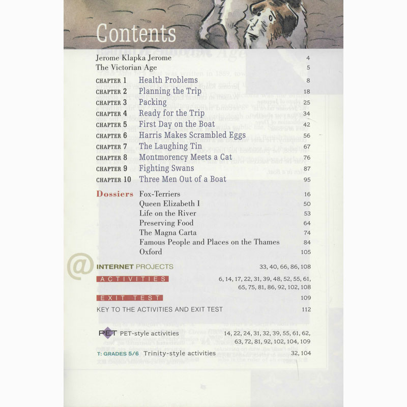 [M]黑猫英语分级读物 中学D级 12 三友泛舟泰晤士-9787544662901