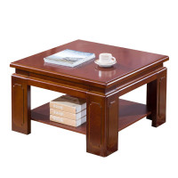 戴劲 茶几客厅双层长几短几小户型边桌沙发边几喝茶桌子 B款短几