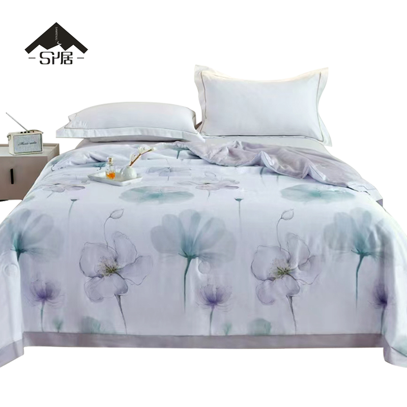 三人居 天丝大豆夏被200*230cm/条