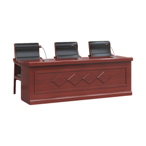 班龙发言台1.8m+3椅套