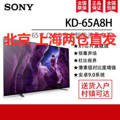 索尼（SONY）KD-65A8H65英寸4K超高清智能网络超薄OLED全面屏
