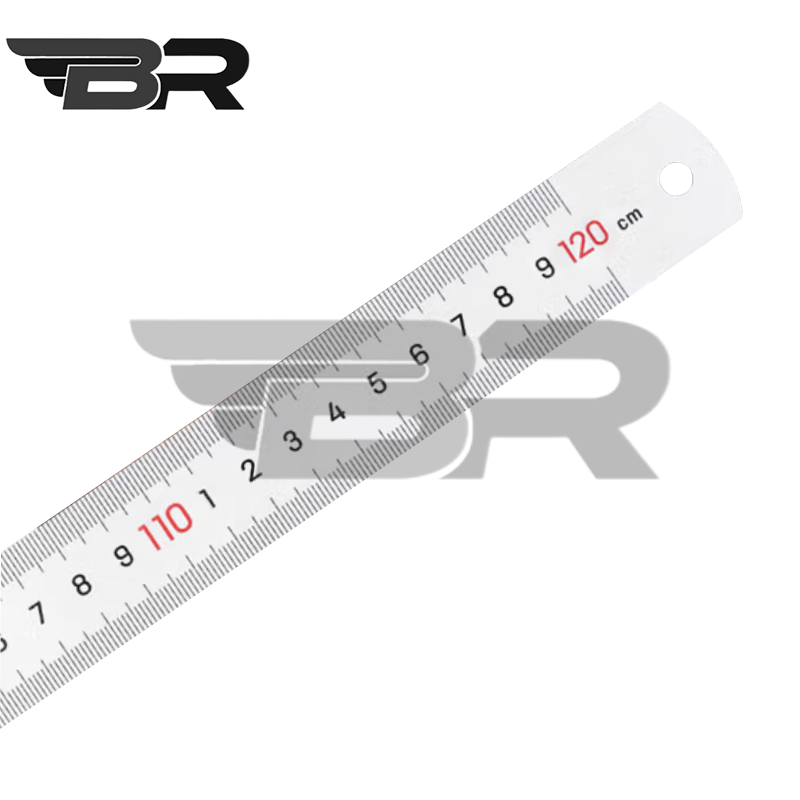 BR勃瑞/不锈钢直尺/1.2m/把