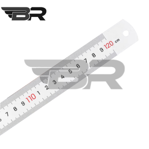 BR勃瑞/不锈钢直尺/1.2m/把