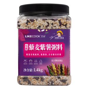 艾谷有机藜麦紫薯粥料1.4kg