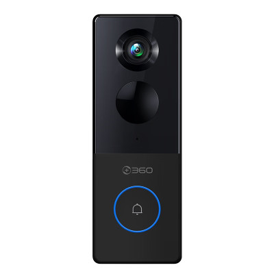 360可视门铃6 300W高清画质 家用监控智能门铃电子猫眼摄像头 无线wifi手机 远程查看对讲