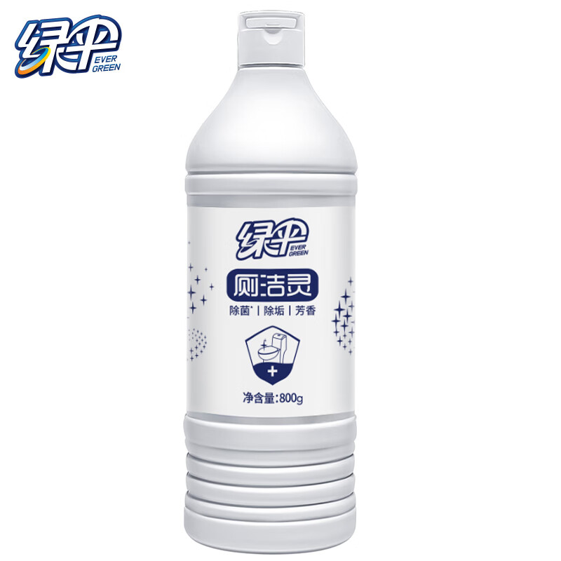 绿伞洁厕灵卫生间厕所马桶清洁 洁厕剂 除垢芳香除菌 800g*4瓶