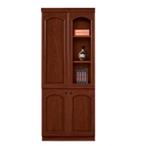 大央文件柜SM-172左 900W*420D*2000H 书架落地置物架客厅家用靠墙收纳柜子储物柜办公室文件柜简易书