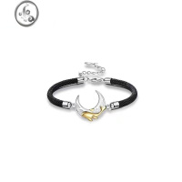 JiMi情侣手链一对ins小众设计感编织手绳不掉色男潮送女友情人节礼物