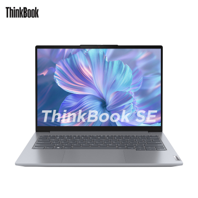 ThinkPad ThinkBook 14 SE SLCD 14英寸大屏学生游戏娱乐商务办公笔记本电脑 高清屏高色域屏 酷睿i5-13420H 16G内存 512G固态