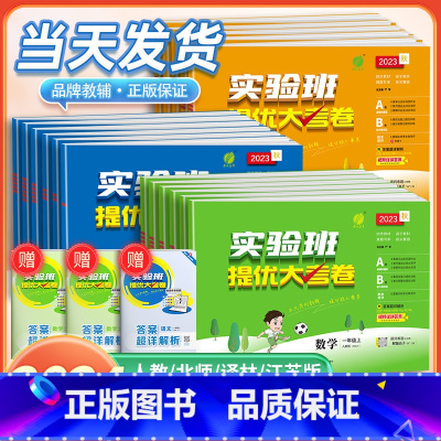 2本:[建议购买]语文+数学 苏教版 六年级下 [正版]2024版实验班提优大考卷一二三四五六年级上册下册语文数学英语培