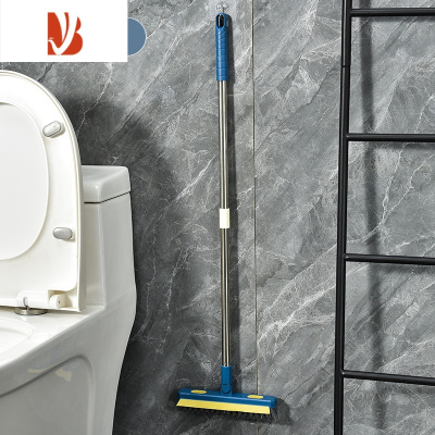 三维工匠卫生间地板刷浴室长柄地缝清洁刷洗墙瓷砖刮水地刷子刷洗地毯硬毛