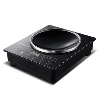 冠为(GUDVES)凹面电磁炉家用商用大功率3500W智能凹型电磁灶套装爆炒火锅电池炉节能新款电炒灶(3500W单机)