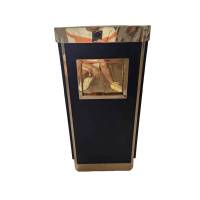 智铮朗月不锈钢垃圾桶72x30x30cm个