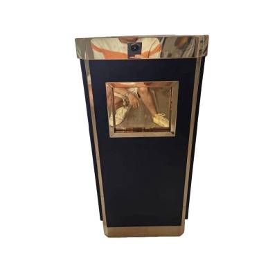 智铮朗月不锈钢垃圾桶72x30x30cm个