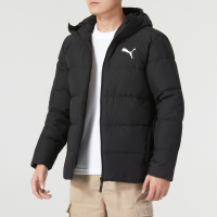 彪马(PUMA)羽绒服男装新款户外防寒休闲服保暖羽绒运动服连帽外套625737-01 ZP