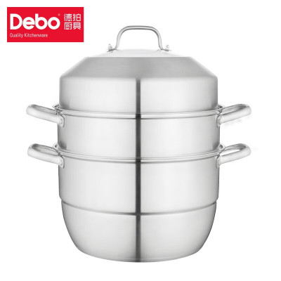 Debo德铂 霍芬尼多层复底蒸汤锅 DEP-780 不锈钢32cm/个