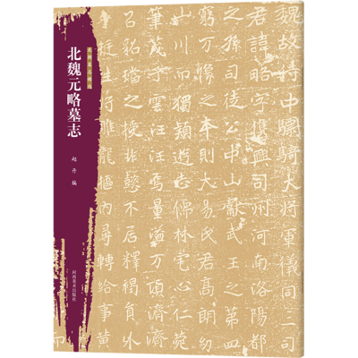 正版新书]北朝墓志精选 北魏元略墓志赵丹 编9787540165192