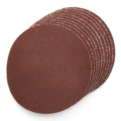 连瑞翔 圆砂纸 植绒砂纸片 4寸100mm 片