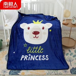 加厚金貂绒儿童毯子幼儿园午休毛毯童毯小被子四季款春夏秋冬季空调薄款被子