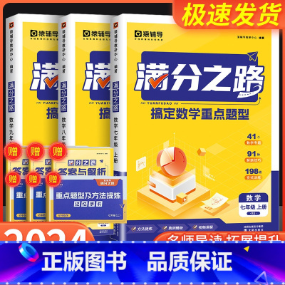 满分之路·搞定数学重难点题型 九年级 [正版] 满分之路 搞定数学重难点题型七年级上册八年级九年级人教版 初中数学专项训