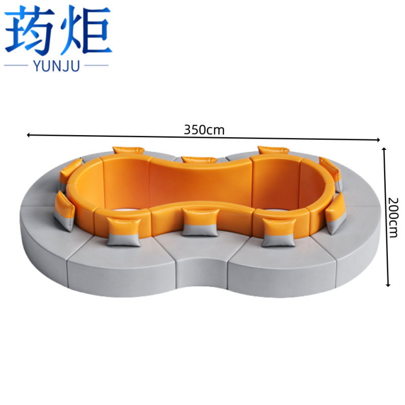 荺炬沙发椭圆形组